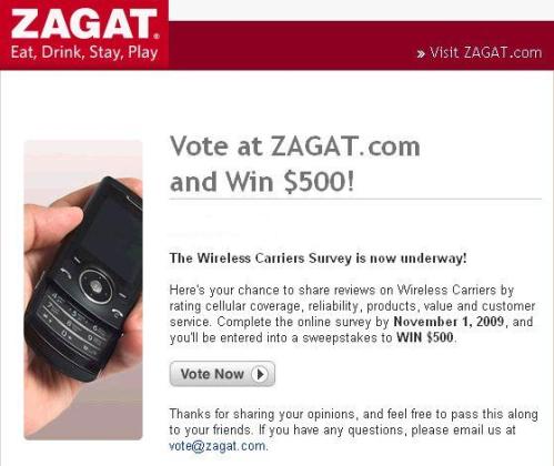 zagat cell