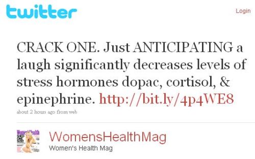 womens health twitter